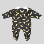 Arrows Long-Sleeved Baby Footie - Ourkids - Al Sayad