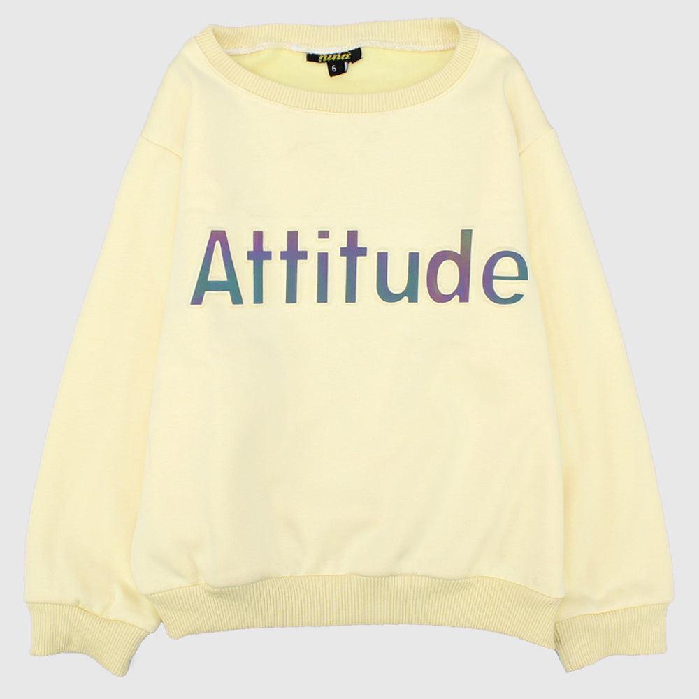 Attitude Long-Sleeved Sweatshirt - Ourkids - Nina Kids