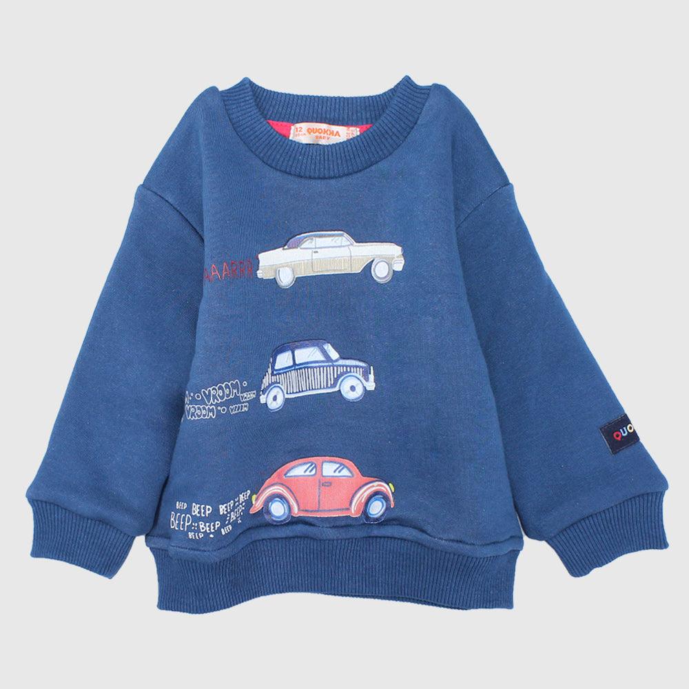 Automobiles Long-Sleeved Sweatshirt - Ourkids - Quokka