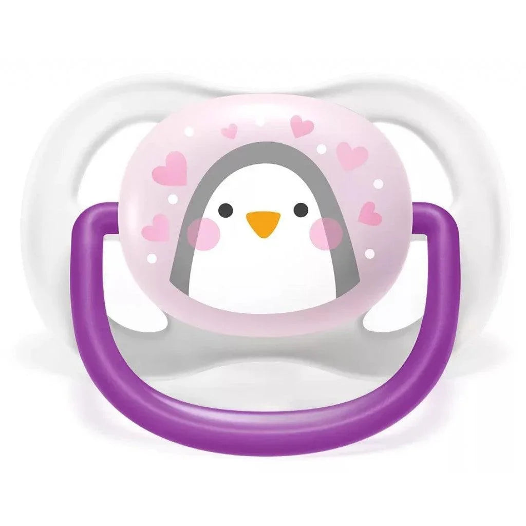 Avent Ultra Air Design Baby Soother (0 - 6m) - Animals - Ourkids - Philips Avent