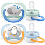 Avent Ultra Air Design Baby Soother (0 - 6months) - Animals - Ourkids - Philips Avent