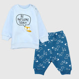 Awesome Fox Long-Sleeved Fleeced Pajama - Ourkids - JOKY