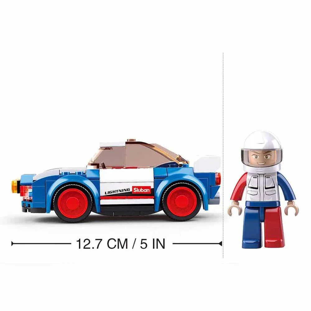 Sluban Car Club Rally Car Building Blocks Set – 138 Pcs