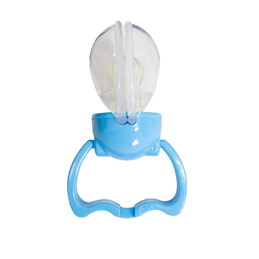 True Silicone Pacifier with Cover 0-6m – Blue