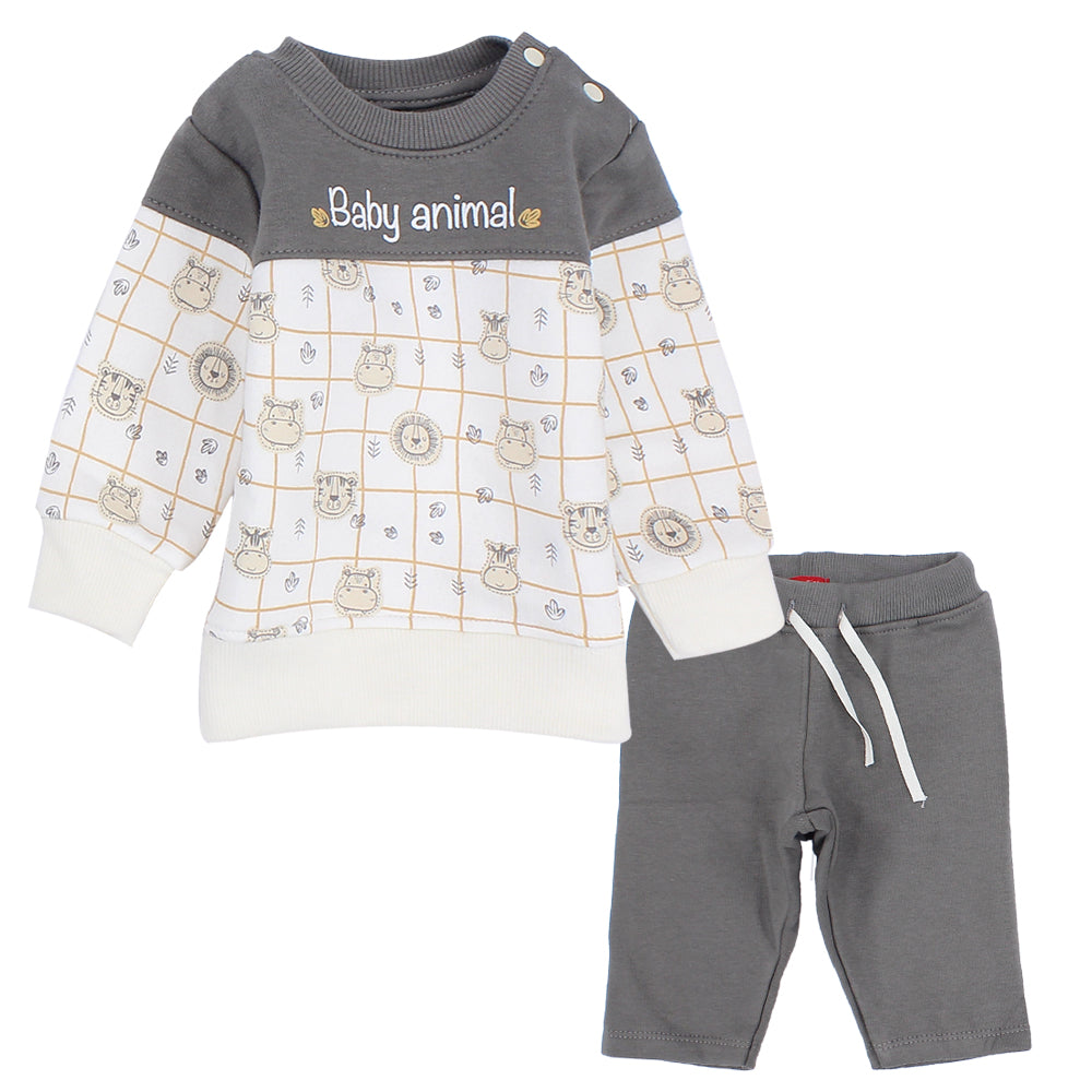 Baby Animal Long-Sleeved Baby Pajama - Ourkids - Junior