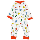 Baby Animals Footless Onesie - Ourkids - Papillion