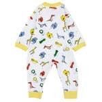 Baby Animals Footless Onesie - Ourkids - Papillion