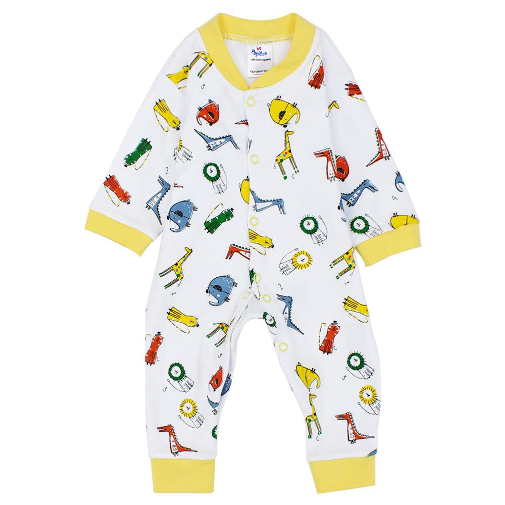 Baby Animals Footless Onesie - Ourkids - Papillion