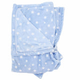 Baby Bear Blue Baby Blanket - Ourkids - Bubble Boom