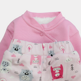 Baby Bear Long-Sleeved Fleeced Pajama - Ourkids - Al Sayad