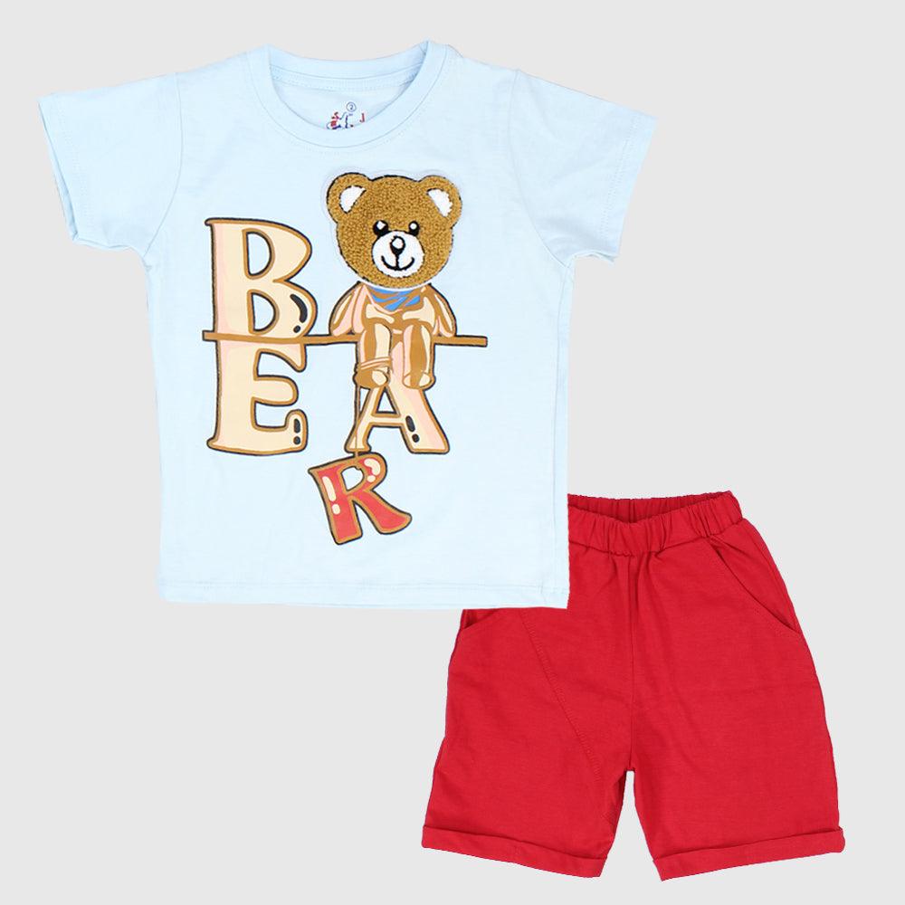 Baby Bear Short-Sleeved Pajama - Ourkids - JOKY