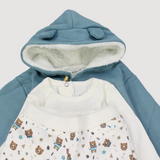 Baby Bears 3-Piece Long-Sleeved Fleeced Pajama - Ourkids - Junior