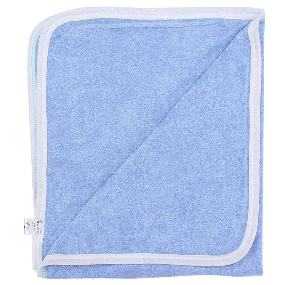 Baby Blue Baby Hooded Towel - Ourkids - Papillion