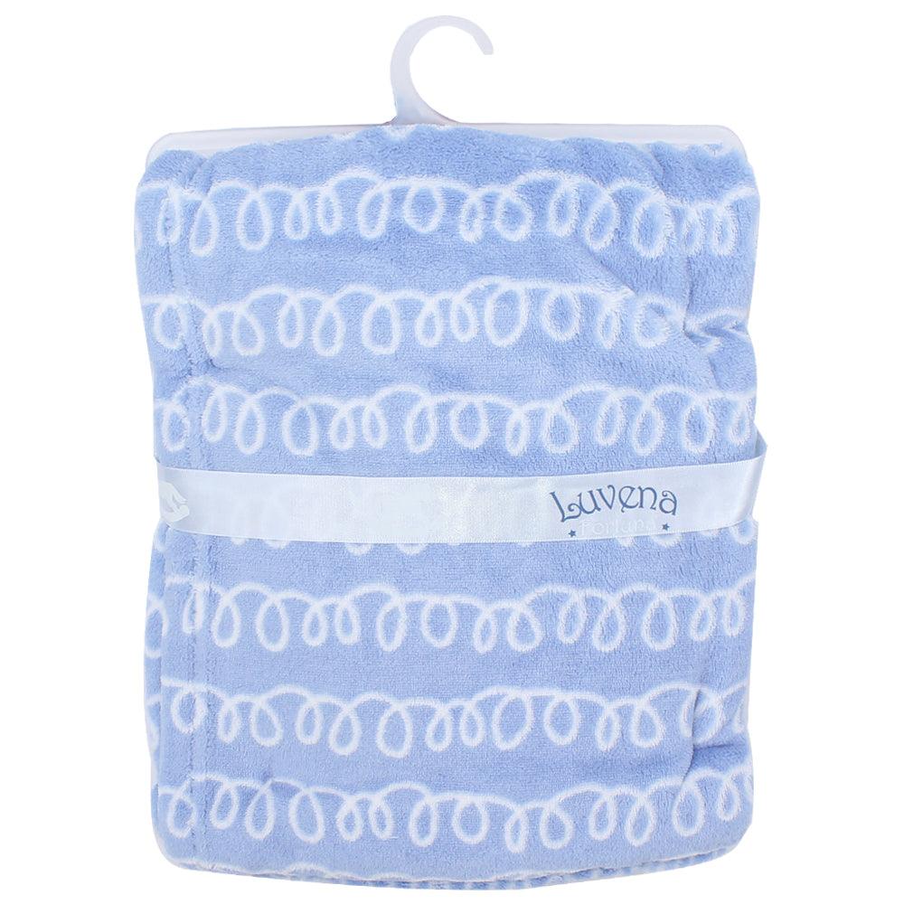 Baby Blue Elephant Blanket - Ourkids - Bubble Boom