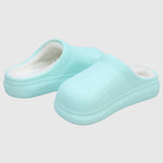 Baby Blue Fur Warm Clogs Slippers - Ourkids - Onda