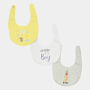 Baby Boys' Bib (Pack Of 3) - Ourkids - Cherries