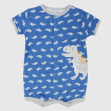 Baby Dino Short-Sleeved Romper - Ourkids - Baby Land