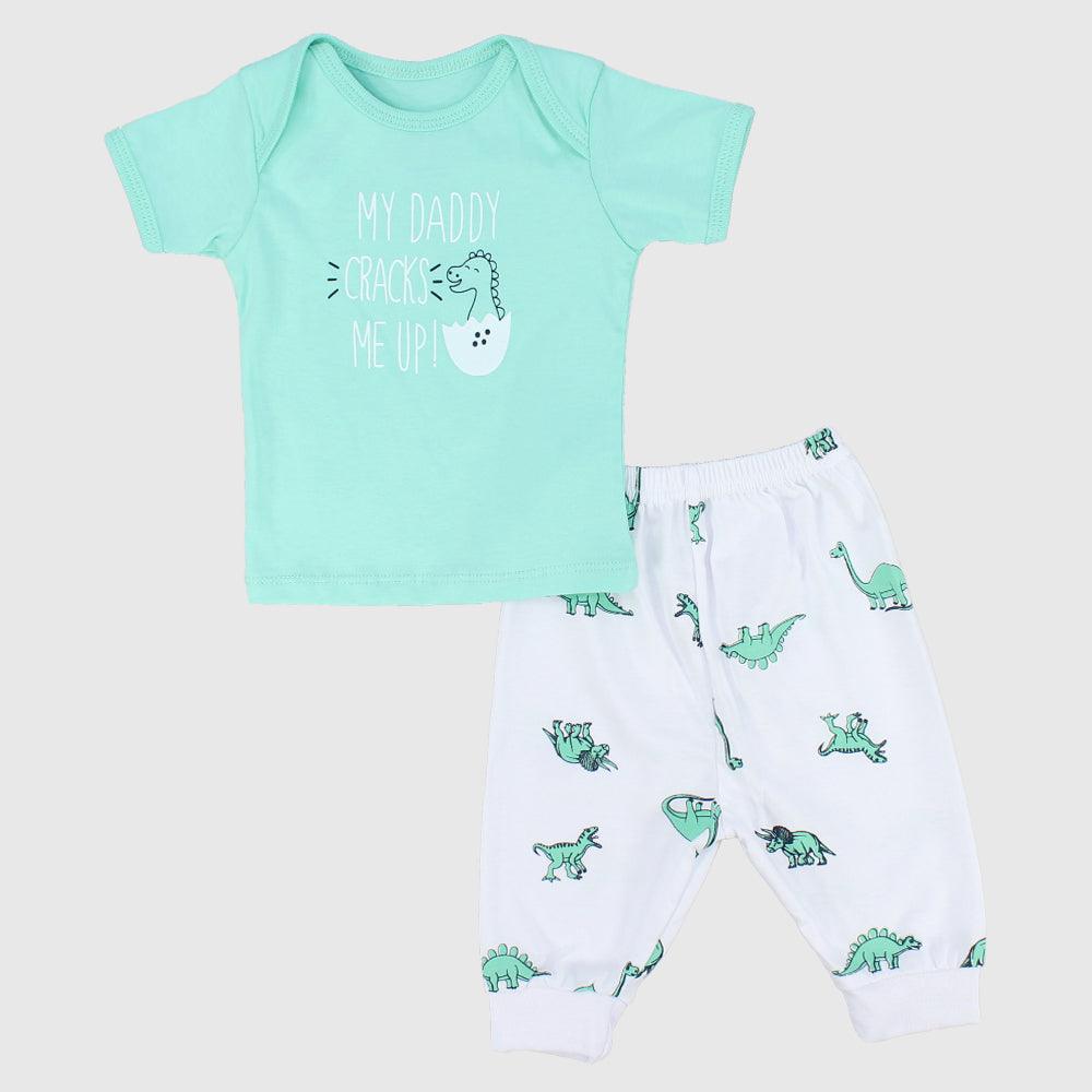 Baby Dinos Short-Sleeved Pajama - Ourkids - JOKY