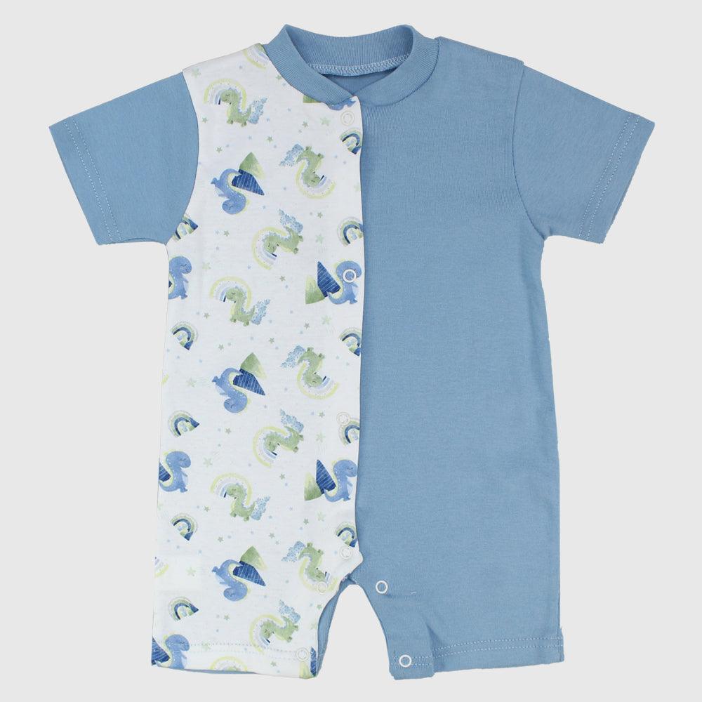 Baby Dinos Short-Sleeved Romper - Ourkids - Berceau