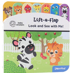 Baby Einstein - Look and See with Me! Lift-a-Flap Look and Find Board Book - Ourkids - Baby Einstein