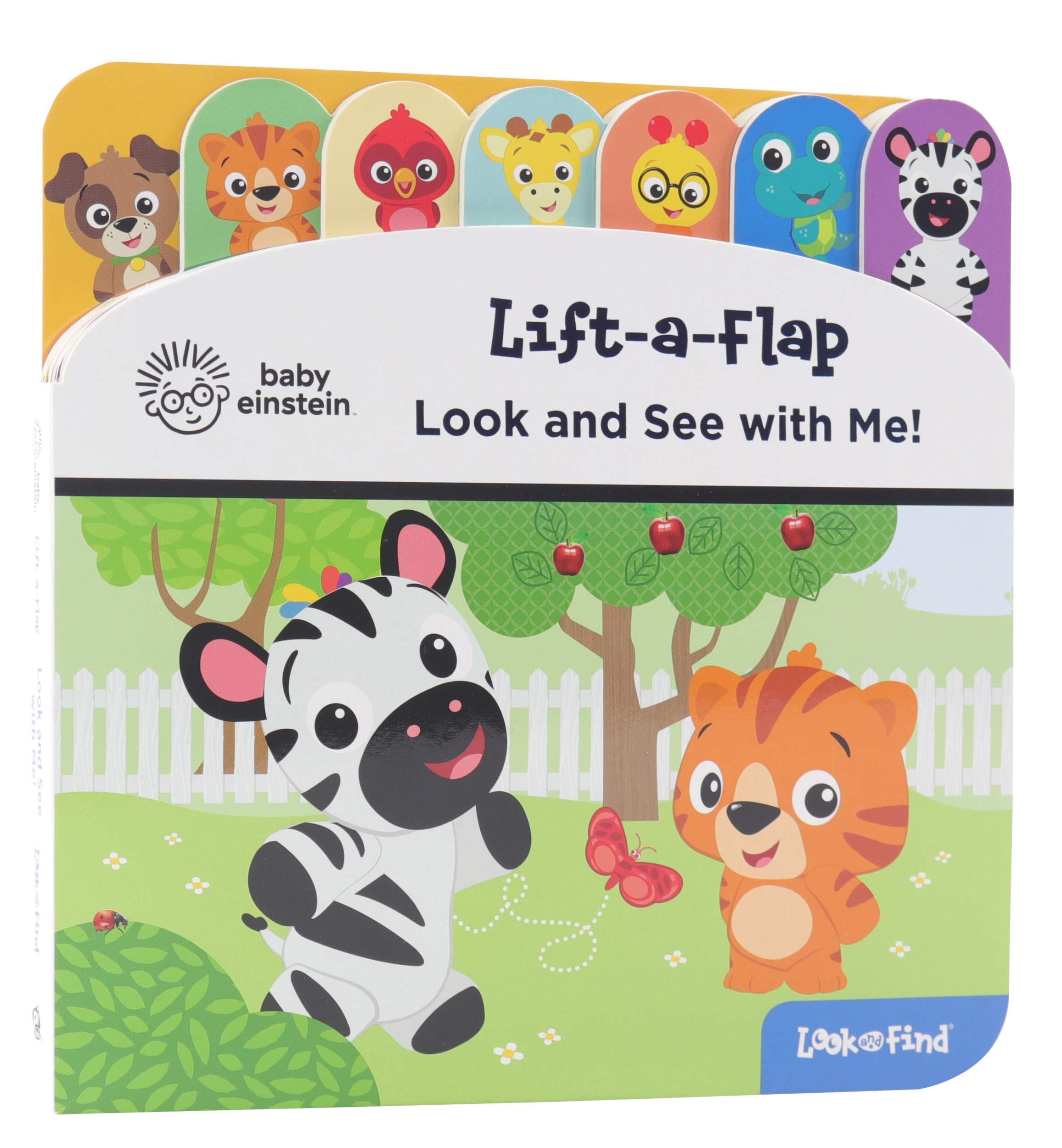 Baby Einstein - Look and See with Me! Lift-a-Flap Look and Find Board Book - Ourkids - Baby Einstein