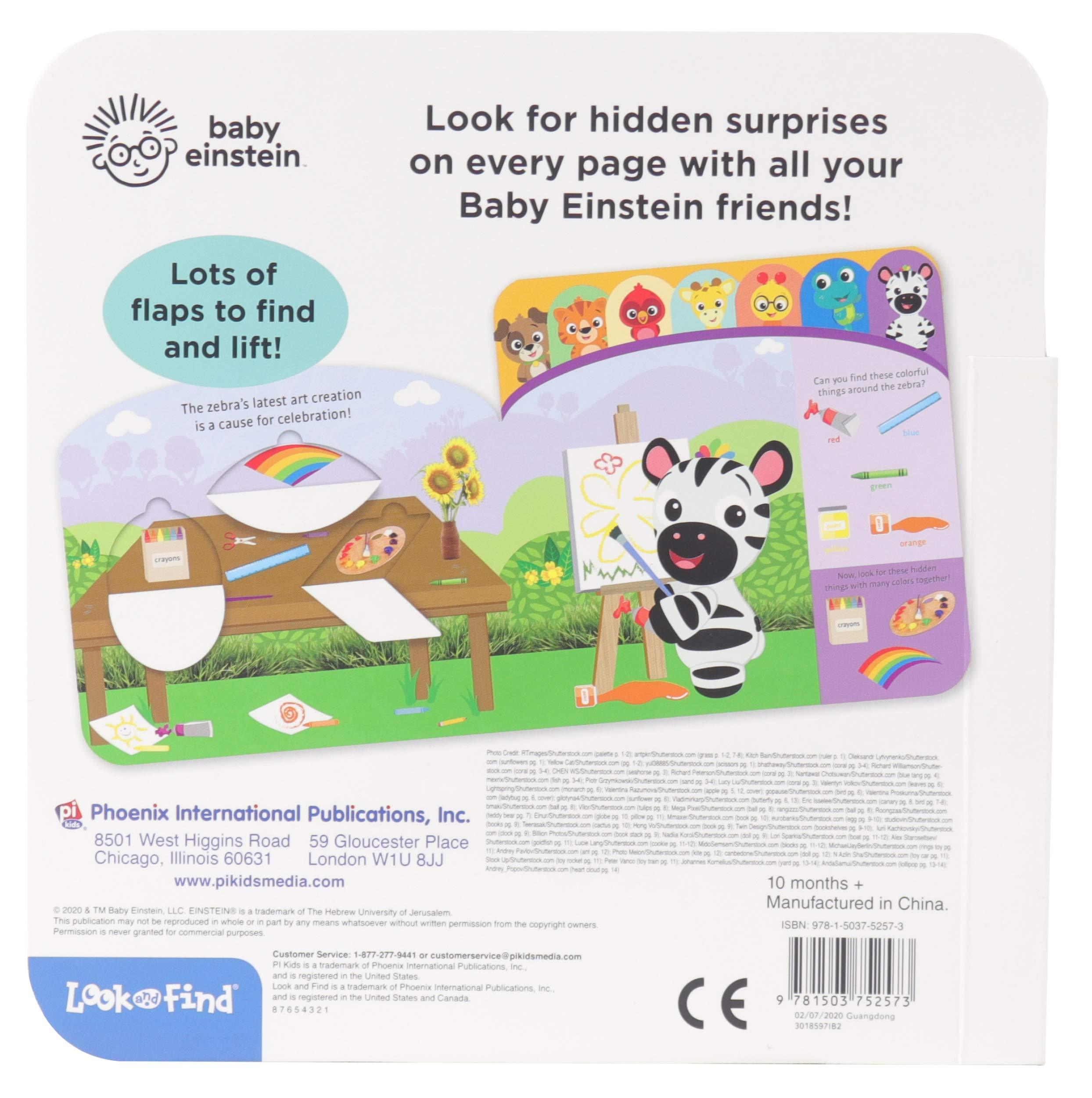 Baby Einstein - Look and See with Me! Lift-a-Flap Look and Find Board Book - Ourkids - Baby Einstein