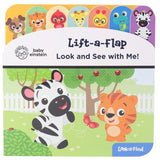 Baby Einstein - Look and See with Me! Lift-a-Flap Look and Find Board Book - Ourkids - Baby Einstein