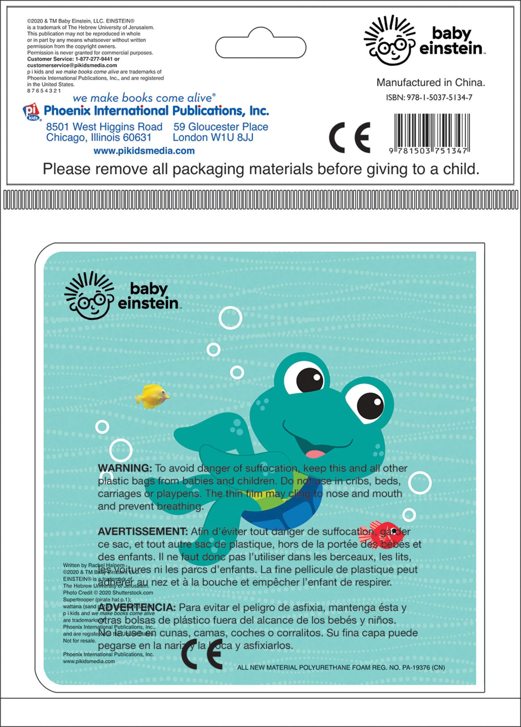 Baby Einstein - Rainbow Bath! Waterproof Bath Book / Bath Toy - Ourkids - Baby Einstein