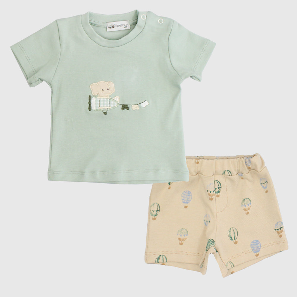 Baby Elephant 2-Piece Outfit Set - Ourkids - Bumber