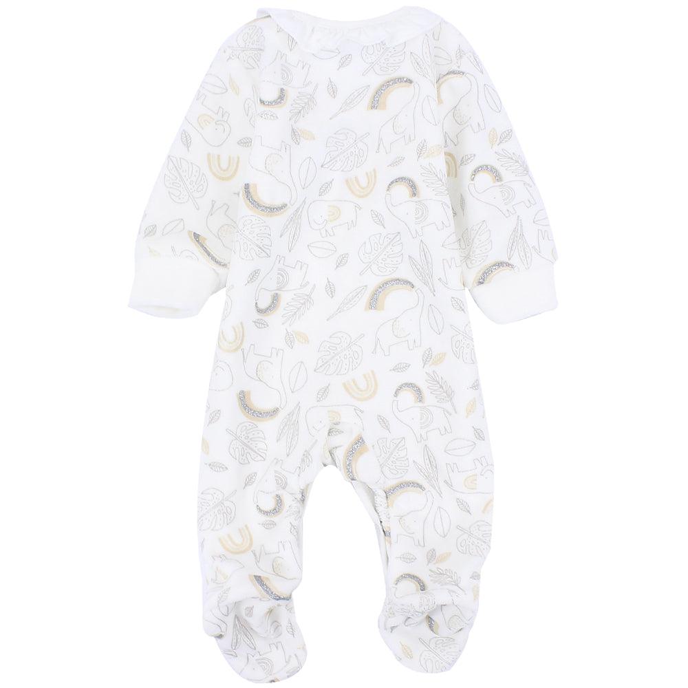 Baby Elephant Baby Footie - Ourkids - Berceau