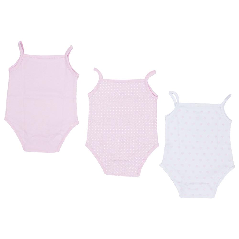 Baby Elephant Sleeveless Bodysuit (Pack Of 3) - Ourkids - Pompelo