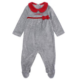 Baby Footie With A Bow - Ourkids - Pompelo