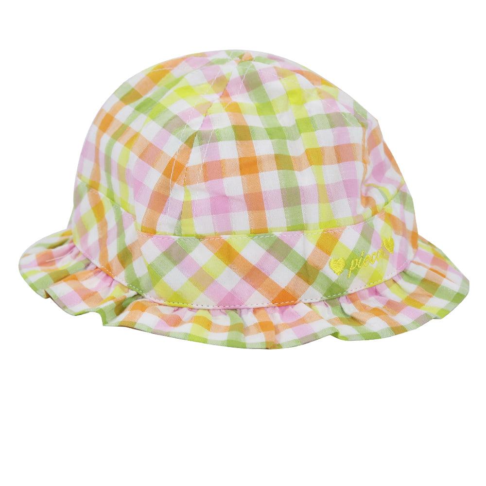 Baby Girl Checkered Hat - Ourkids - Pompelo