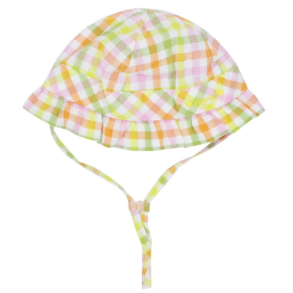 Baby Girl Checkered Hat - Ourkids - Pompelo