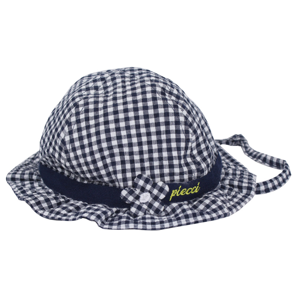 Baby Girl Checkered Hat - Ourkids - Pompelo