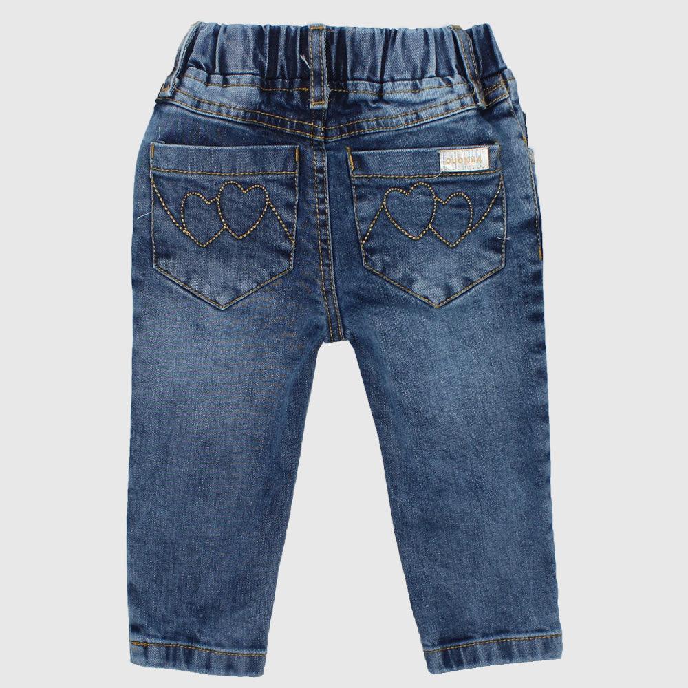 Baby Girls' Comfy Jeans - Ourkids - Quokka