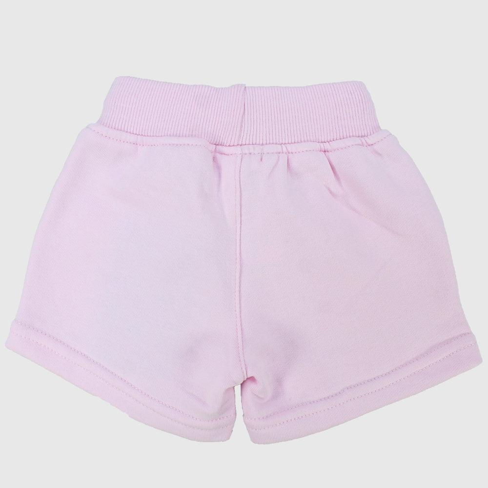 Baby Girls' Pink Comfy Shorts - Ourkids - Playmore