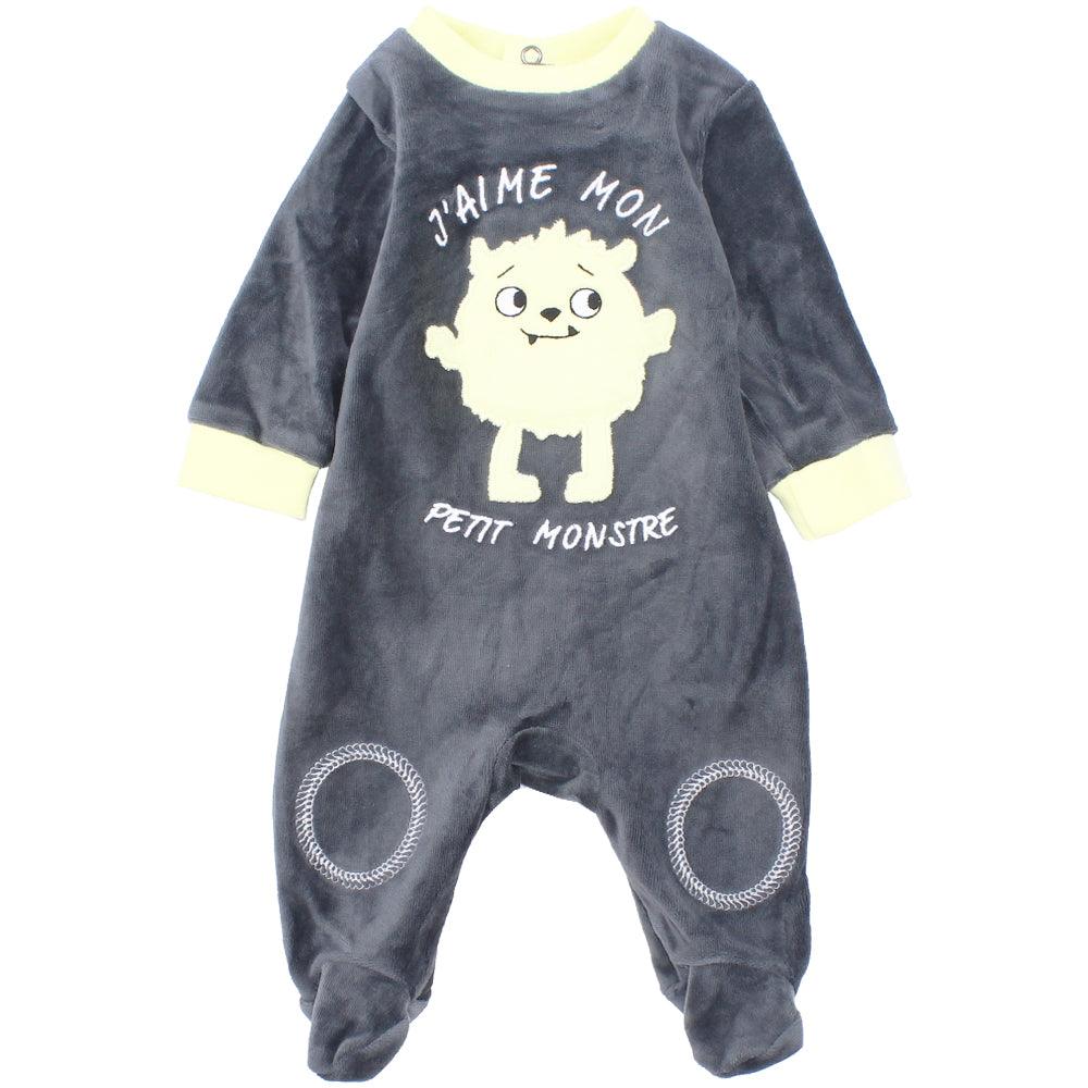 Baby Monster Baby Footie - Ourkids - Al Sayad