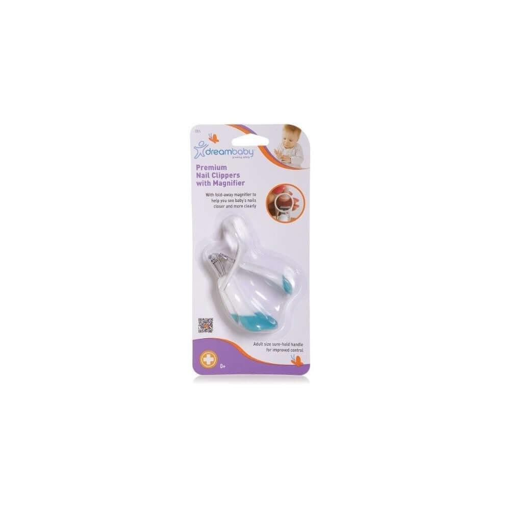 Baby Nail Clippers with Magnifying Glass - Ourkids - Dreambaby
