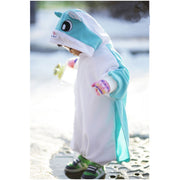 Onesie – Baby Blue & Squirrel Print