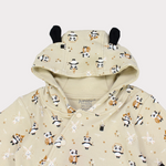 Baby Pandas Long-Sleeved Hooded Baby Footie - Ourkids - Junior