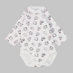 Baby Penguins Long-Sleeved Bodysuit - Ourkids - Papillion