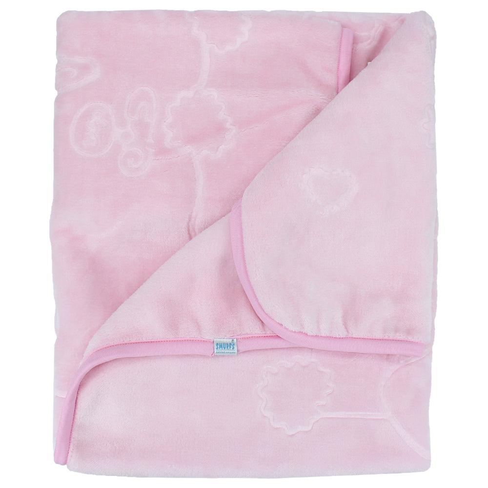 Baby Pink Bear Blanket - Ourkids - Smurfs