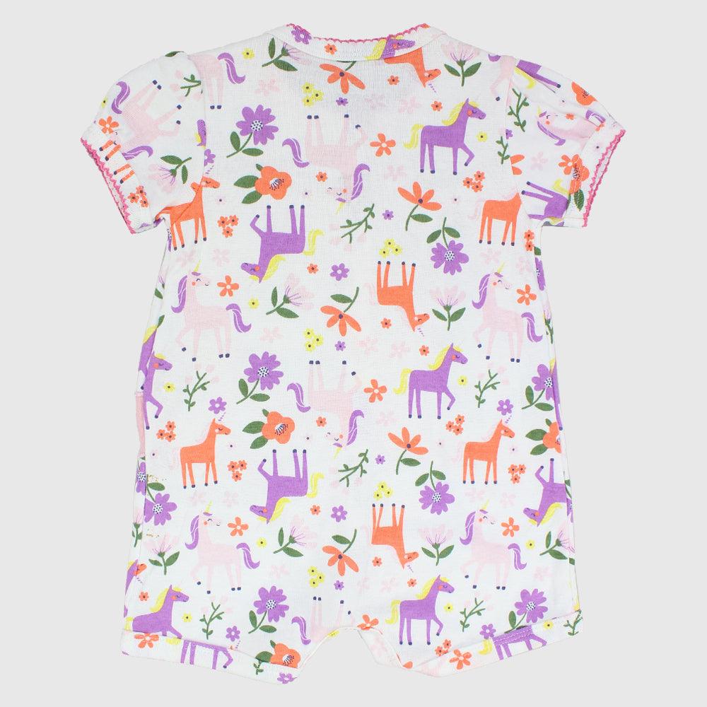 Baby Ponies Short-Sleeved Romper - Ourkids - Carter's