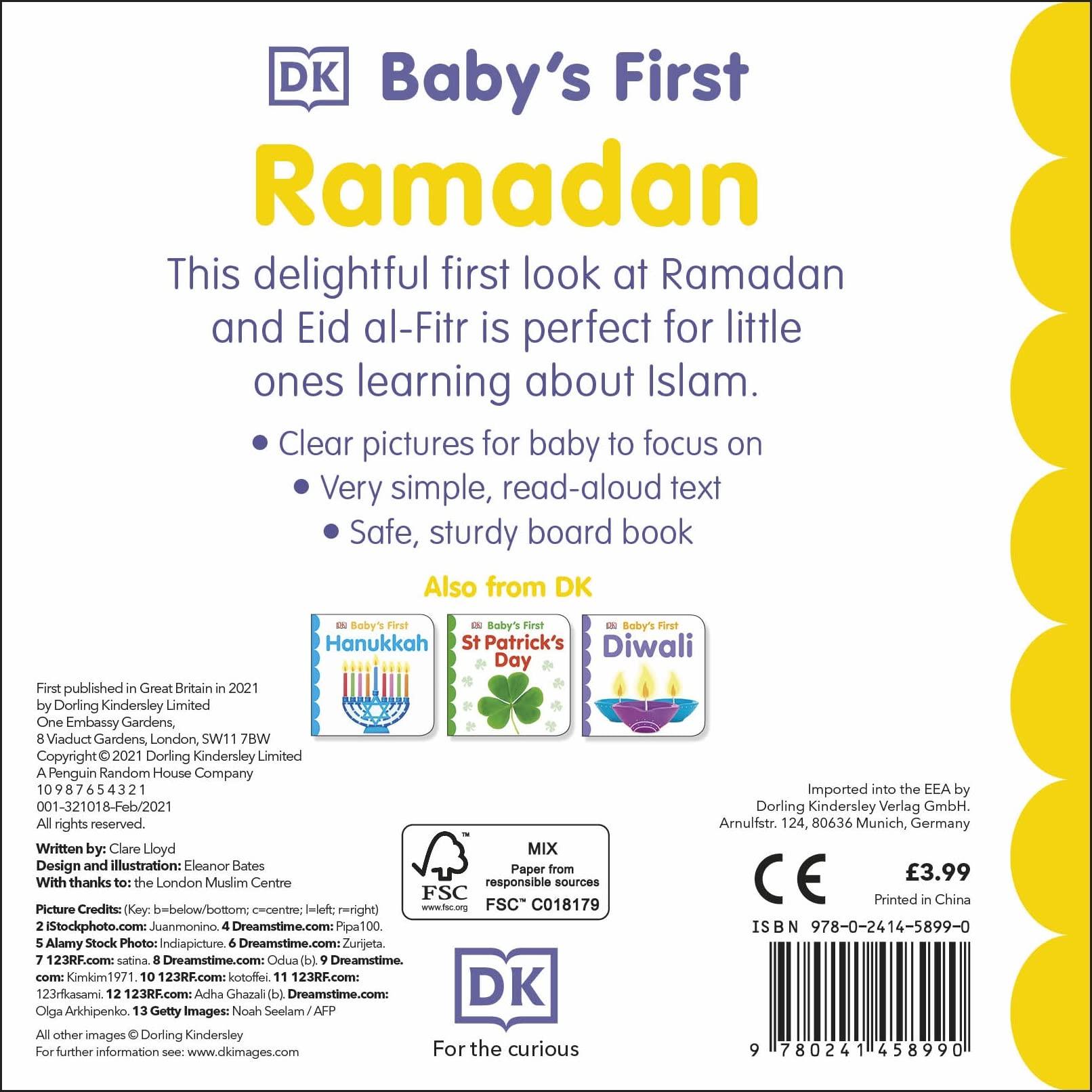 Baby's First Ramadan Board Book - Ourkids - DK