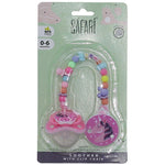 Baby Safari Soothers With Clip Chain, 0-6 M - Ourkids - Safari Baby