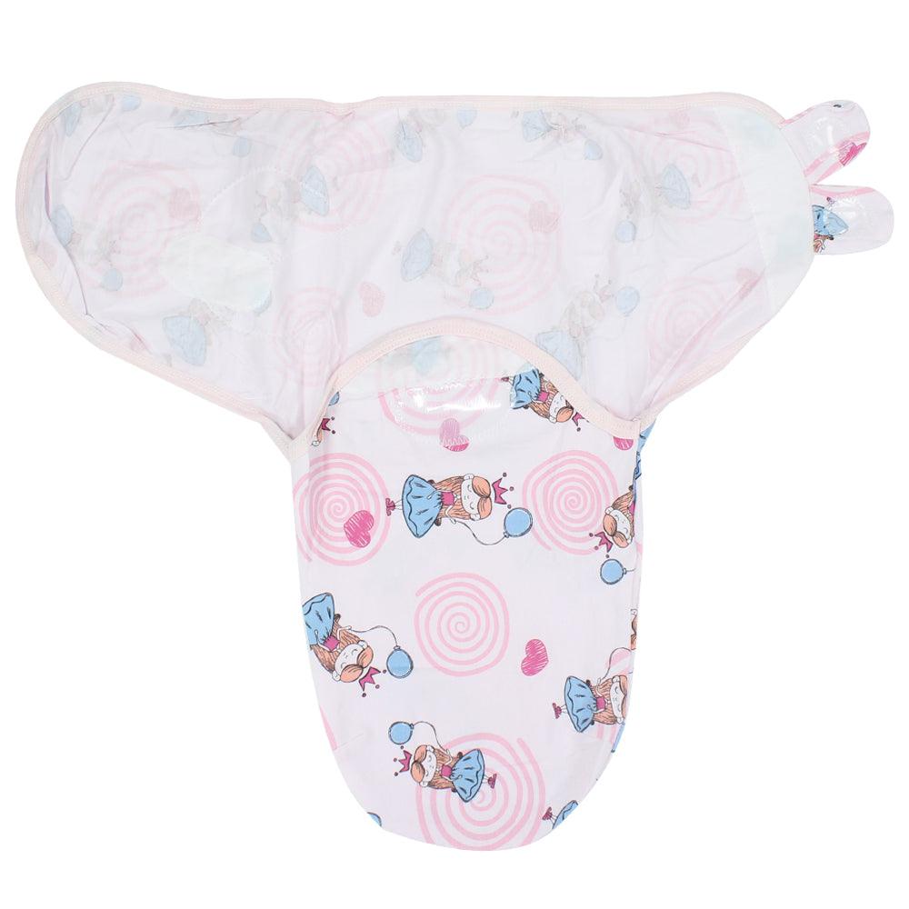 Baby Swaddle (Pink With Princesses) - Ourkids - Bella Bambino