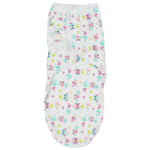 Baby Swaddle (White With Birds) - Ourkids - Bella Bambino