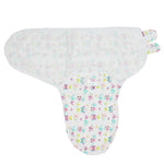 Baby Swaddle (White With Birds) - Ourkids - Bella Bambino