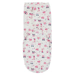 Baby Swaddle (White With Circus Designs) - Ourkids - Bella Bambino